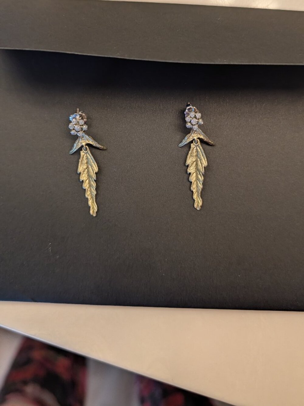 Brand new Michael Michaud earrings